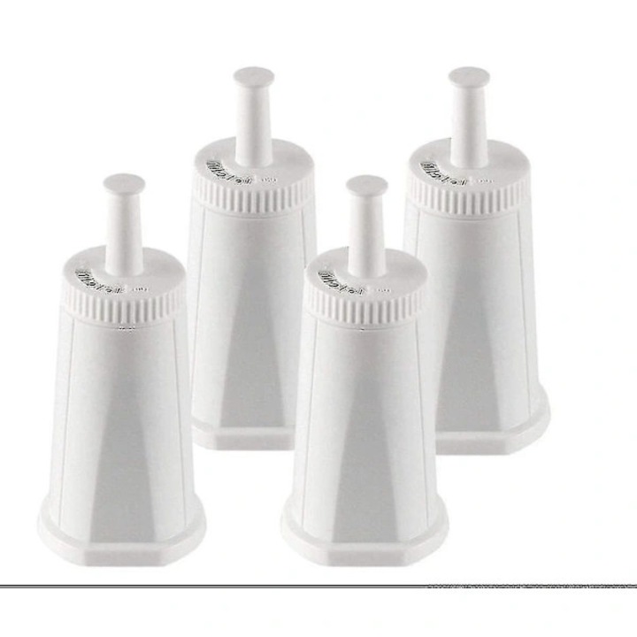 Filtru de apa/cartus filtrant pentru espressor compatibil Sage Barista Express (SES875/SES880/SES990/SES810), cu carbune activ, reduce clor si depuneri de calcar, Alb, 4 bucati