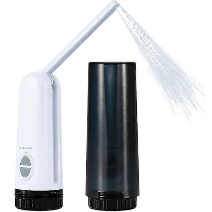 Bide electric portabil, 165ml, alb, 2x USB, compact