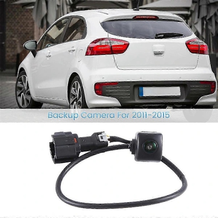 Hátsó kamera Kia Rio Hatchback 2011-2015 modellekhez, ABS, fekete