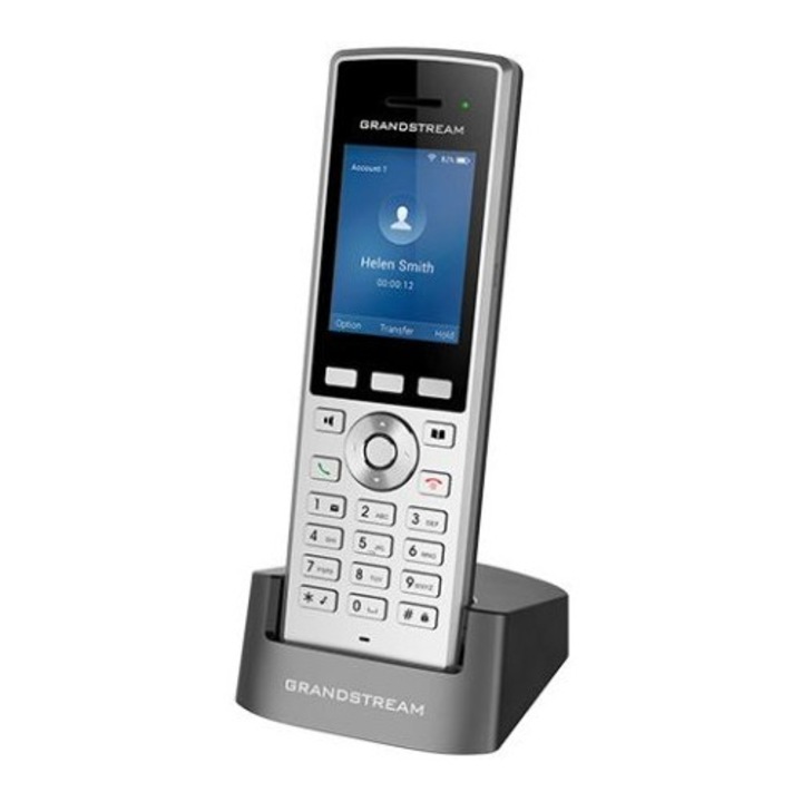 Телефон IP безжичен Grandstream WP822, черен