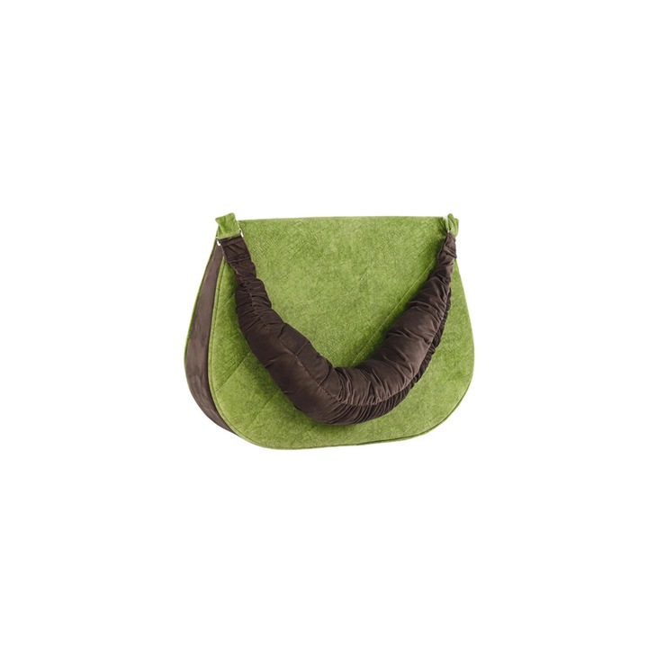 Pillow Palette ergonomikus párna, tablet és könyvtartó, nagy sűrűségű habból, állítható hengerrel és csúszásmentes alappal, zöld/barna, 64x46x16 cm