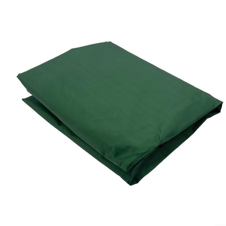 Husa impermeabila pentru leagan 3 locuri, poliester, verde inchis, 150x150x10cm