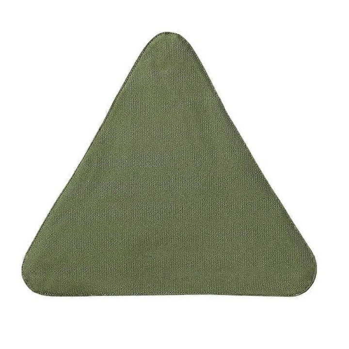Husa triunghiulara pentru scaun, verde armate, 38x32cm, nylon, portabila