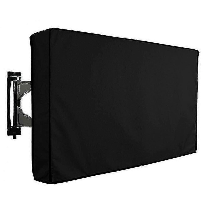 Husa impermeabila pentru televizor exterior 65-70 inch, poliester 500x300d, negru