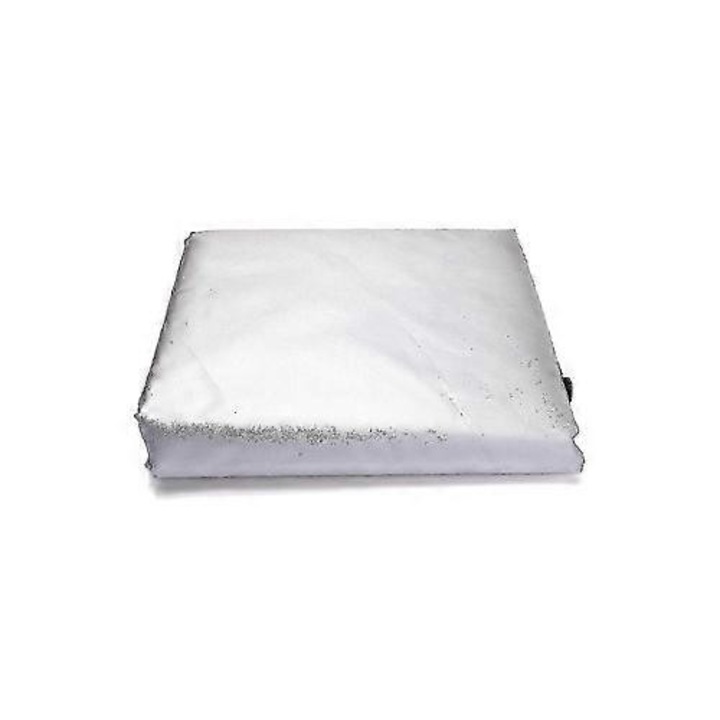 Husa pentru mobilier de gradina, universala, rezistenta la apa cu PVC, pana la 75 marimi disponibile, protectie la ploaie si zapada, dreptunghiulara, argintiu/negru, 1 buc