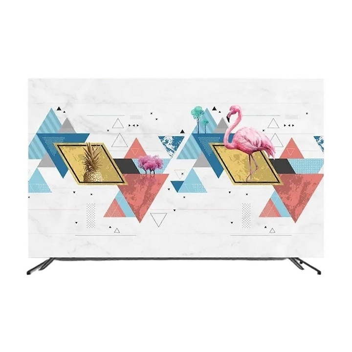 Husa protectie TV 65 inch rezistenta la apa si praf, material usor, impermeabila