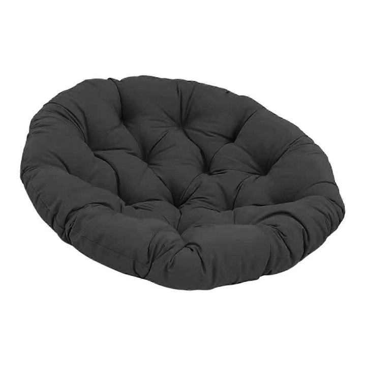 Perna rotunda pentru scaun suspendat, negru, 40cm