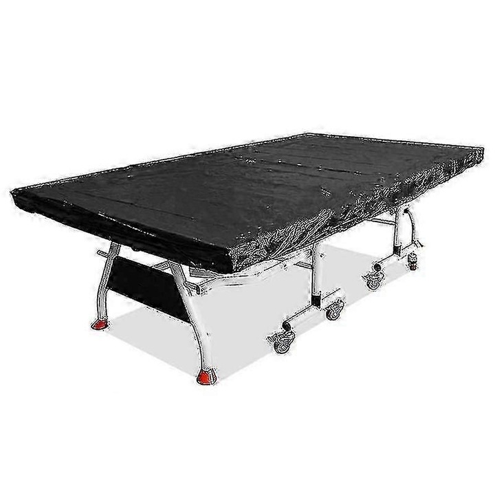Husa protectie masa tenis, impermeabila, negru, 280x150x5cm