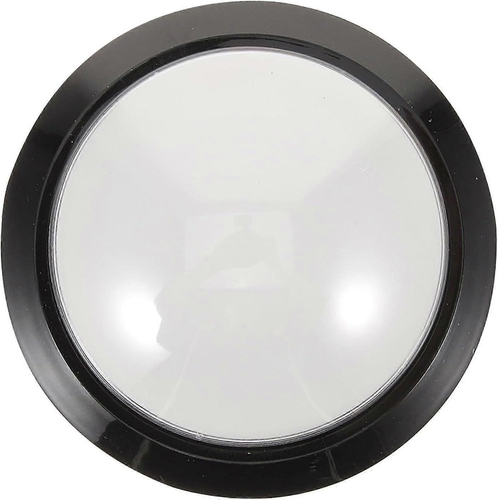 Ceas vorbitor pentru nevazatori si persoane cu dementa, anunta ora si ziua saptamanii, buton mare usor de apasat, voce clara masculina, alb/negru, 100mm, 1 buc