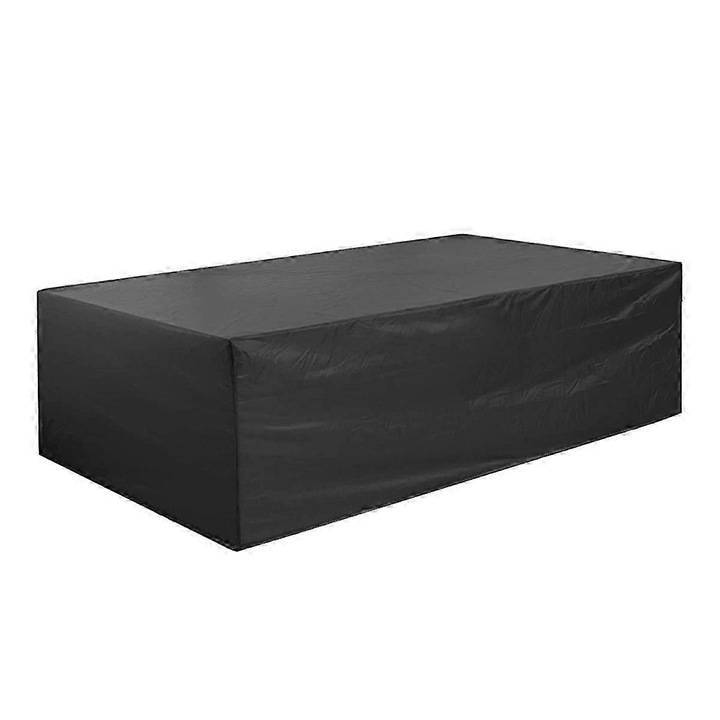 Husa impermeabila mobilier exterior, universala, negru, 160x130x90cm