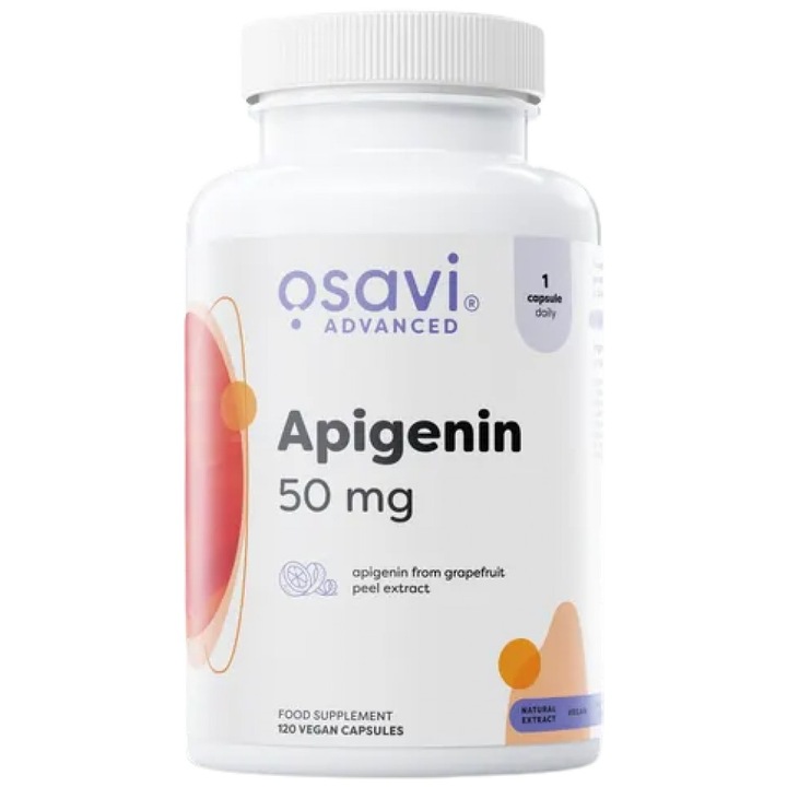 Хранителна добавка Osavi Apigenin 50 mg, 120 капсули
