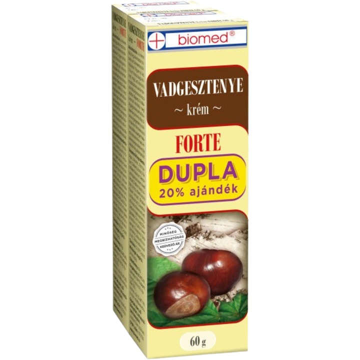 BioMed Vadgesztenye Fort krém DUPLA 2 X 60 g