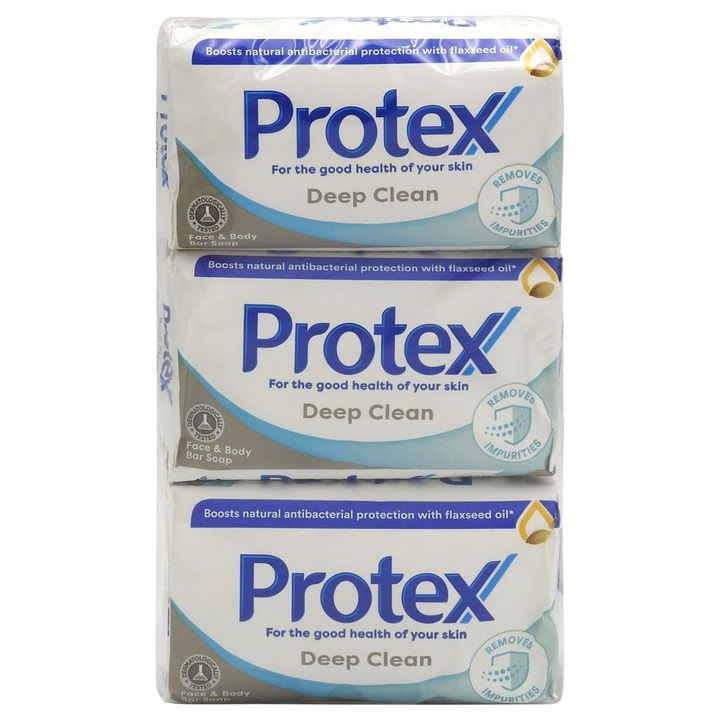 Сапун, Protex, 6бр.x90 г Deep Clean