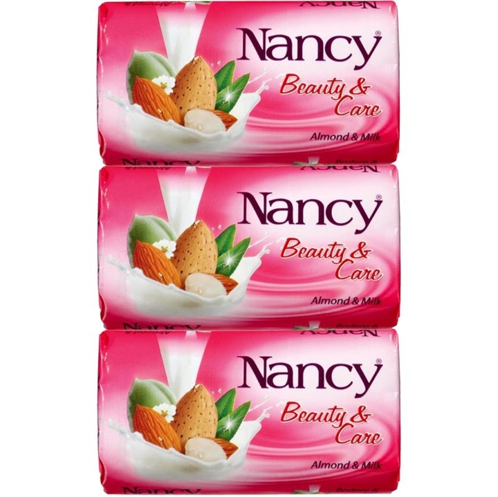 Сапун, Nancy, 3бр.x140 г Бадем