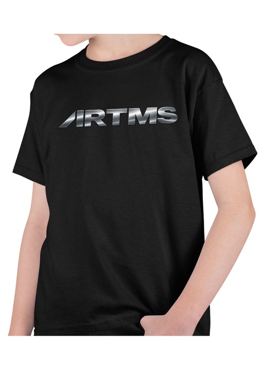 Gyerek Fiú Póló Artms Merch K-pop, Fekete