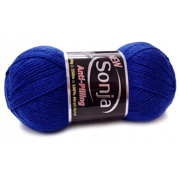 Sonja Anti-Pilling akril fonal, kék, 100g 250m