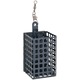 Set 5 buc. momitor/cosulete feeder Baracuda Rectangulare 80g, metal, negru