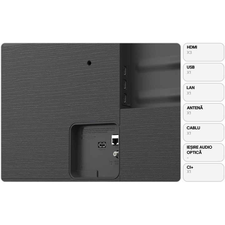 Televizor LG Led 43NU850B3LA, 108 cm, Smart, 4K Utra HD, Clasa G (Model2026)