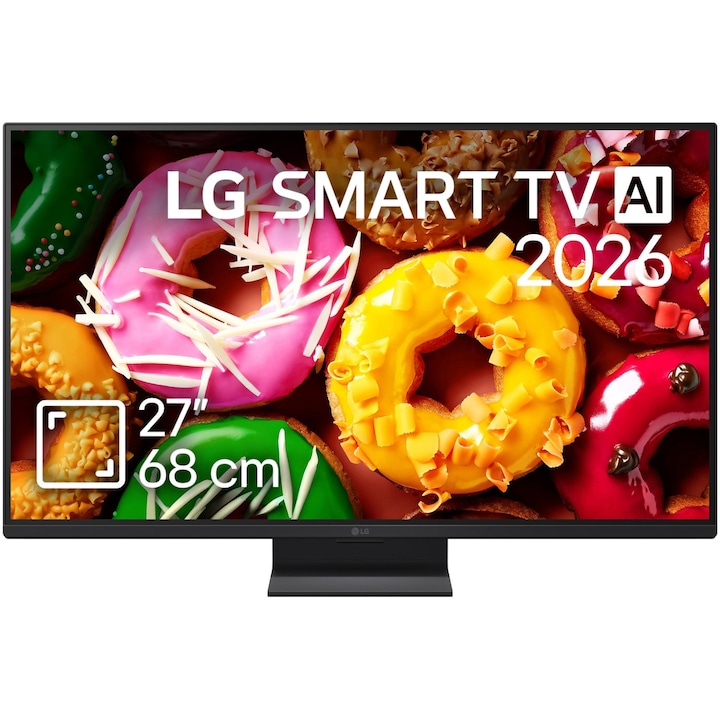 Televizor / monitor LG Led, 27LB70003LA 69 cm, Smart, Full HD, LED, 120 Hz, Clasa E (Model 2026)