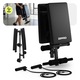 Állítható pad, Zipro Sixbox, maximális súly 110 kg, összecsukható, állítható ülés, 2 fitnesz gumiszalaggal, Fekete