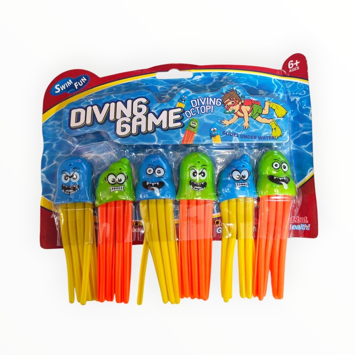 Swim Fun-Felfedező Polipok – Vízi Búvár Játék Készlet (6 db-os)