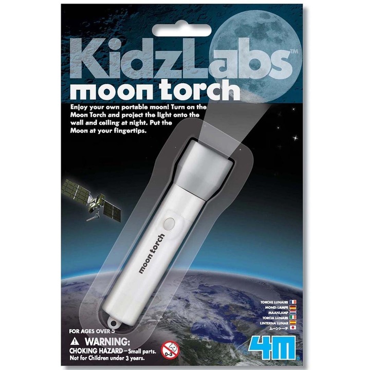 4M KidzLabs oktató éjszakai lámpa készlet, többszínű