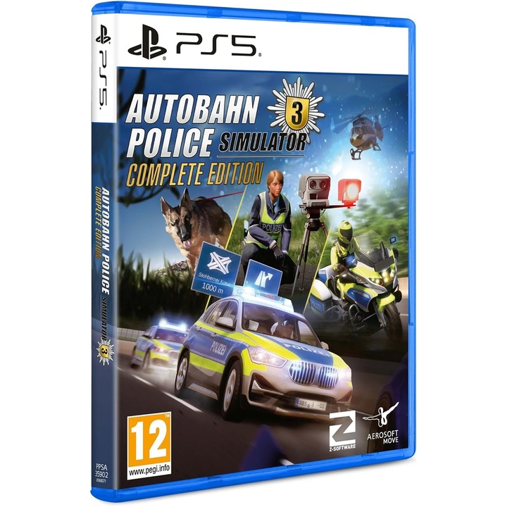 Joc, Autobahn - Police Simulator 3 Complete Edition, PlayStation 5