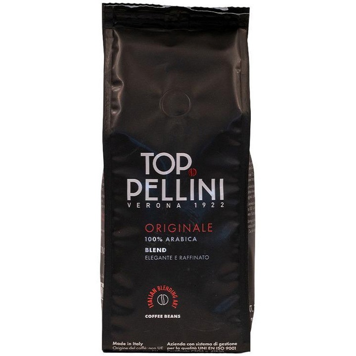 Cafea boabe Pellini, TOP ORIGINALE, soft pack, 200 g