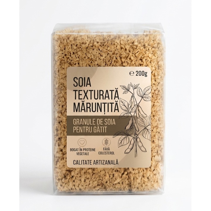 Soia granule, 200 grame