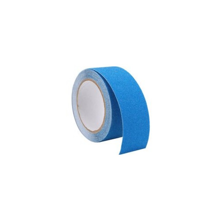 Csúszásgátló szalag PVC kvarc 5mx5cm kék zöld