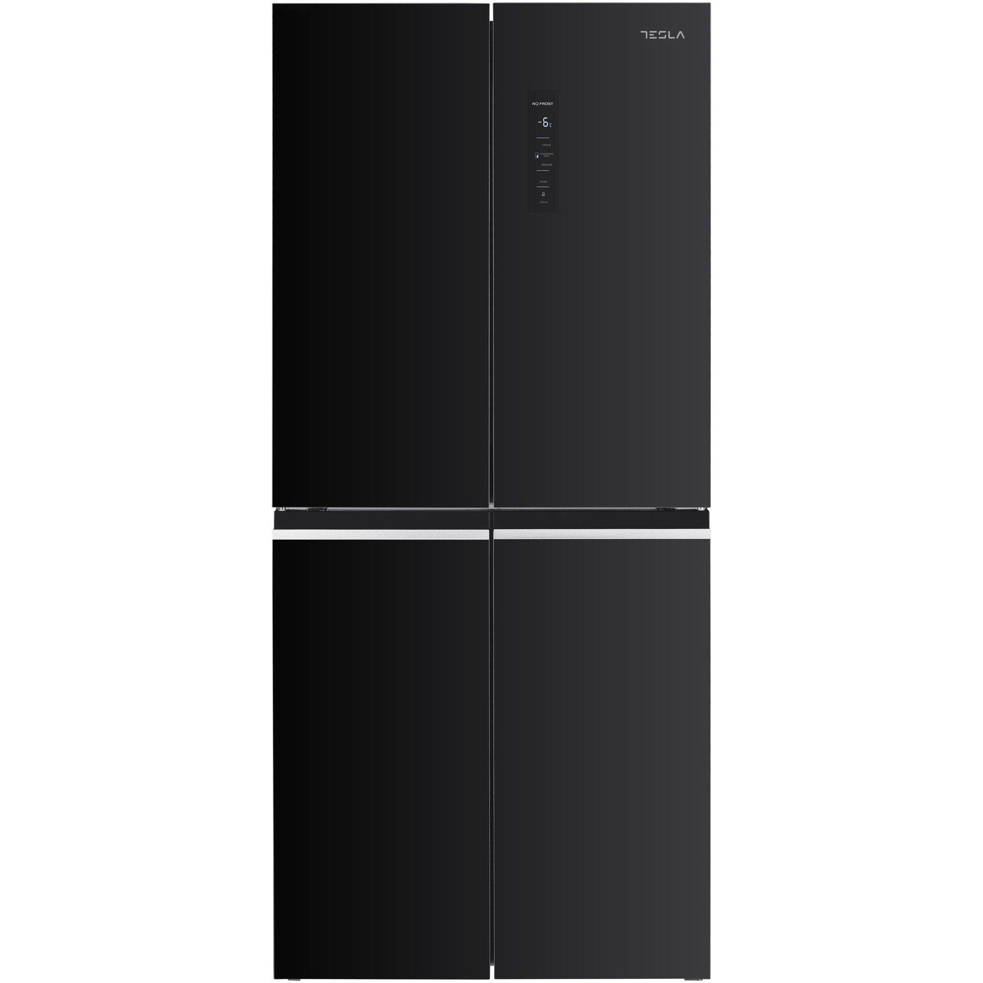 Frigider side-by-side Tesla RM4700FHBE, 466 l, Clasa E, Total No