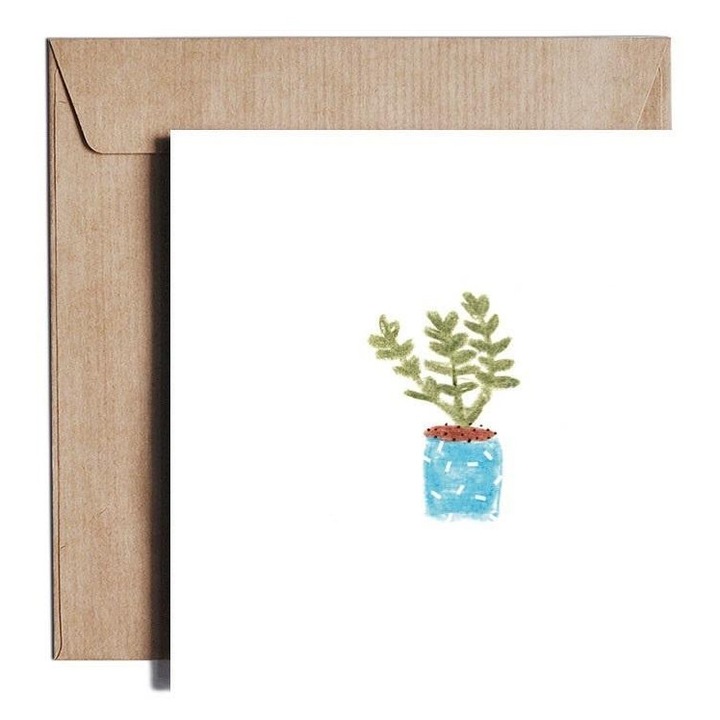Felicitare Pieskot Cos mic multicolor 15.4x14.7cm