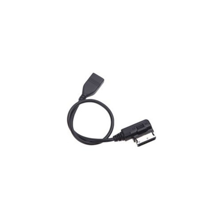 Cablu audio USB AUX pentru Mercedes-Benz, 26cm, negru