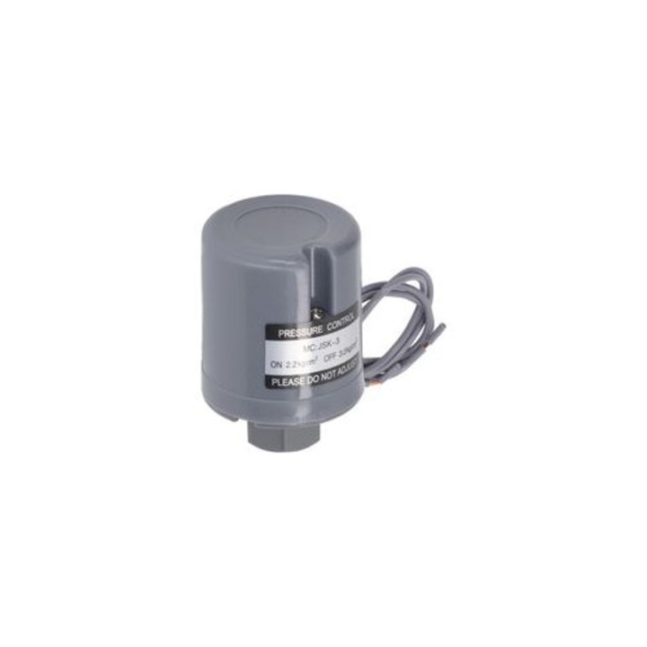 Önfelszívó szivattyú nyomáskapcsoló, állítható 220-240V 16A G3/8 cink-ABS