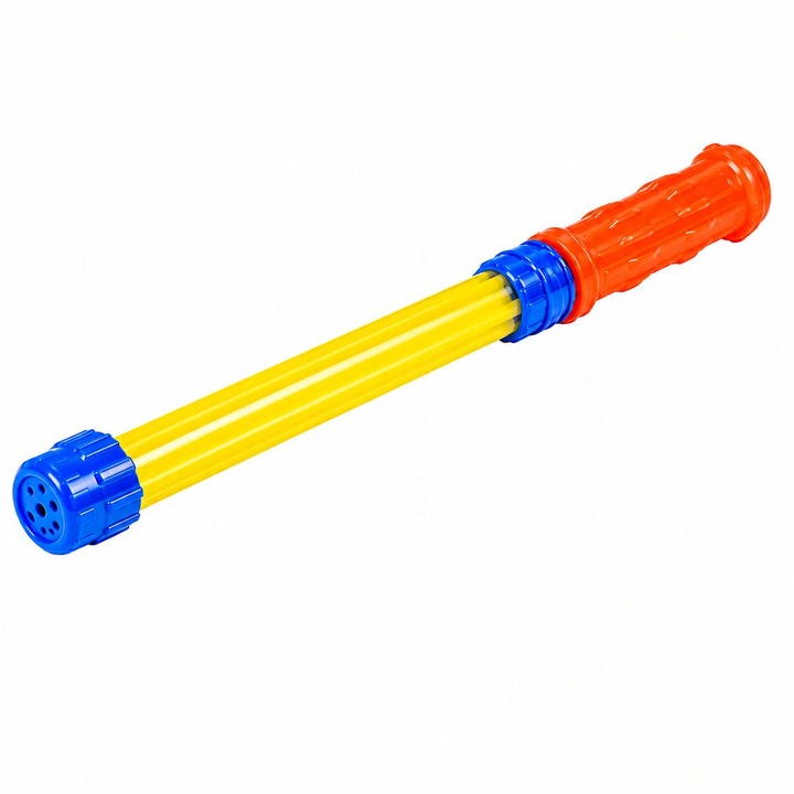 Blaster de Apa pentru Copii, Dimensiune 2.5 cm, Jucarie de Vara pentru Plaja, Piscina si Curte, Rezervor pentru Apa, Design Usor de Manevrat, Multicolor, Damur