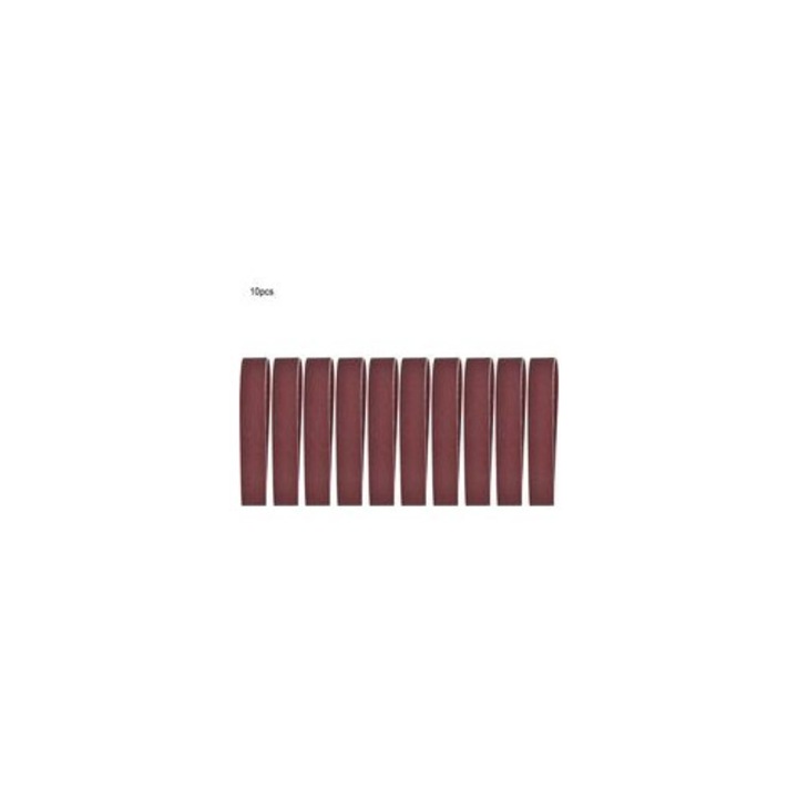 Banda abraziva / banda de slefuit, 760x25 mm (30x1 inch), din oxid de aluminiu, granulatie 600, Maro, 10 bucati