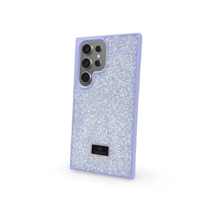Кейс за телефон с камъни D130 за Samsung Galaxy S25 Ultra (Лилав Digital One LSSS01459 – 9452518
