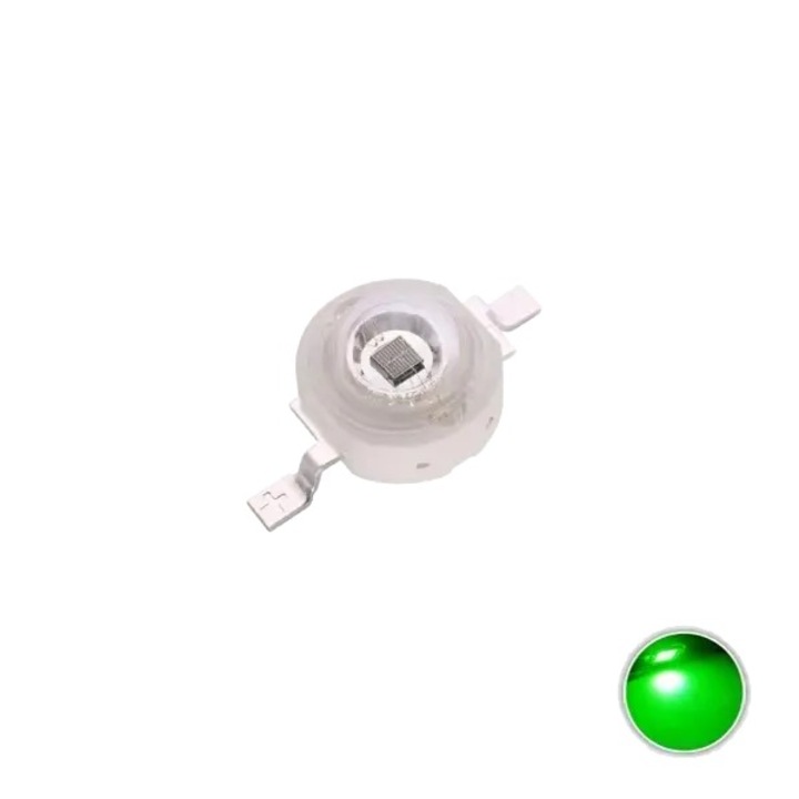3W Zöld LED Tápellátás