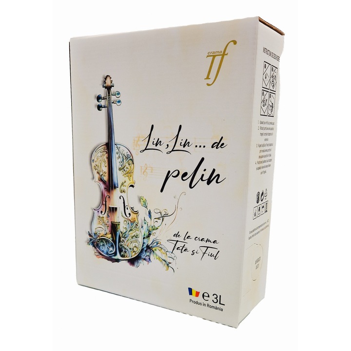 Vin Pelin alb demidulce Lin, Lin ... de pelin bag in box 3 L