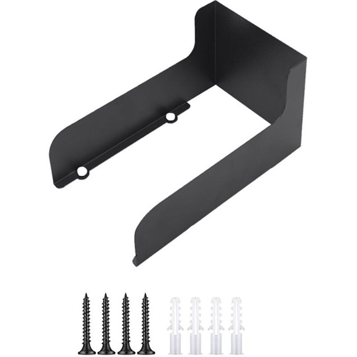 Capac/protectie pentru sonerie, pentru Ring (model nou), din metal rezistent la intemperii, anti-orbire si termoizolant, negru, 1 buc