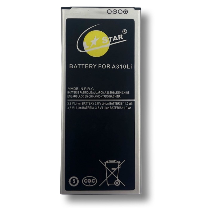 L✮STAR akkumulátor Samsung A3 2016 A310 2300mAh Digital One LSSS02249 – 525377, 2300mAh