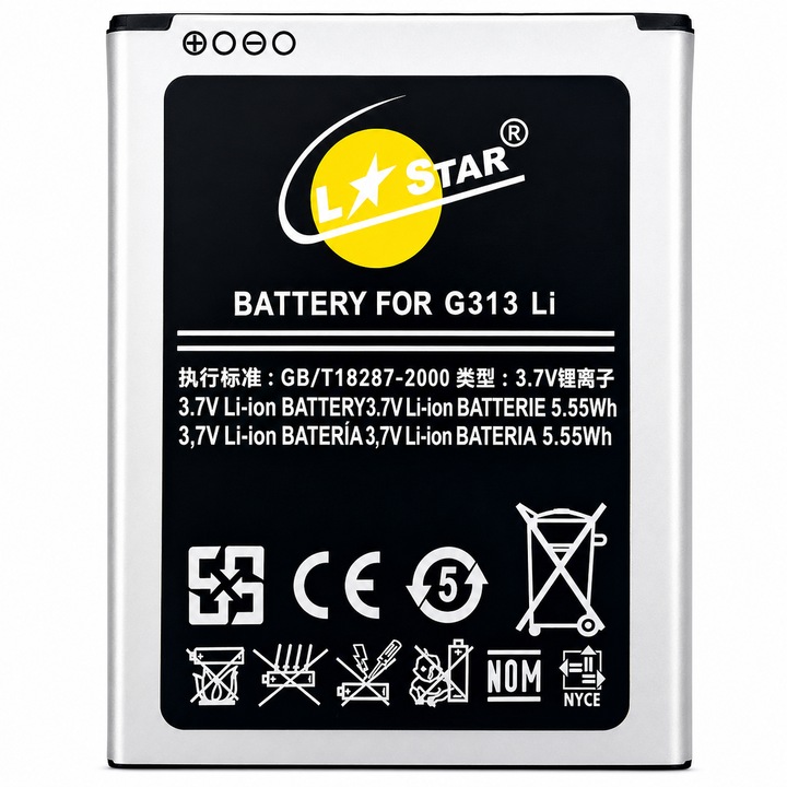 L✮STAR akkumulátor Samsung TREND LITE G313 S7390, G318H és Ace 3 S7 Digital One LSSS02617 – 5868874, 1700mAh