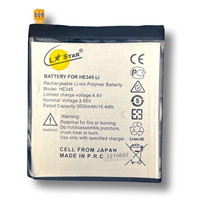 L✮STAR akkumulátor Nokia HE345 3060mAh – Nokia 6 2018 / Nokia 6.1 Digital One LSSS02153 – 501555, 3060mAh