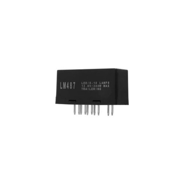 Releu semnalizare LED pentru camion, negru, 10 pini, 10383321, 2003-2006