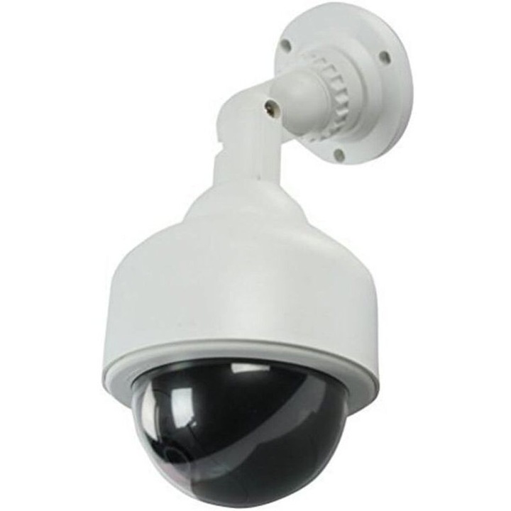 Camera supraveghere falsa, LED intermitent, rezistenta la apa, 15x7x7cm