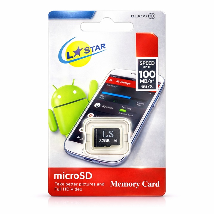 L✮STAR microSD memóriakártya – 8GB Digital One LSSS02910 – 575760, 8GB