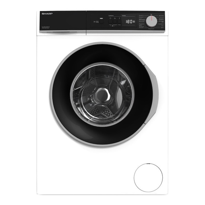 Masina de spalat rufe Sharp ES-NFA014BW1NA-DE, 10 kg, 1400 U