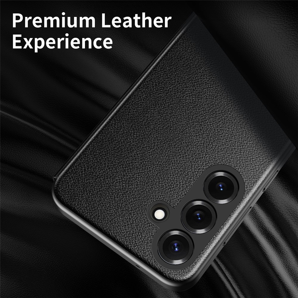 Husa pentru Samsung Galaxy S26 Smart View din piele, Raspuns apel fara deschidere, Protectie 360°, Inchidere Magnetica, Protectie Sporita, Negru