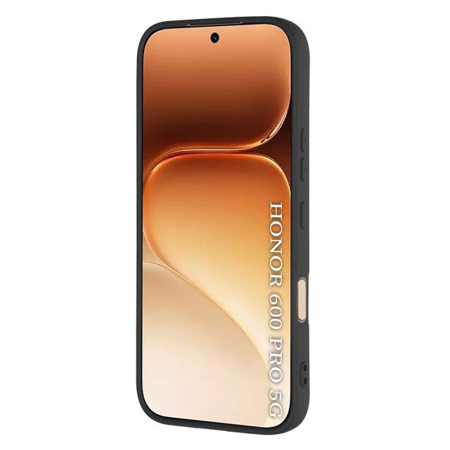 Husa Upzz® SoftFlex Compatibila Cu Honor 600 PRO, Silicon Soft, Protectie La Camera, Alcantara La Interior, Negru