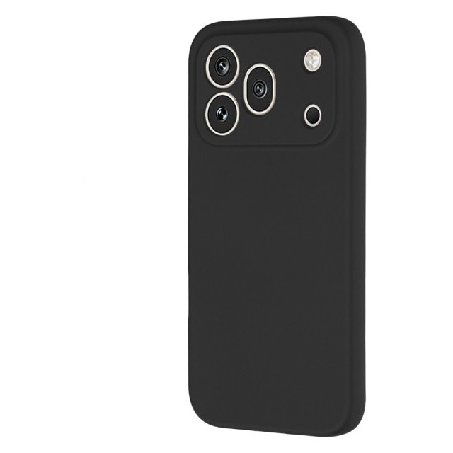 Husa Upzz® SoftFlex Compatibila Cu Honor 600 PRO, Silicon Soft, Protectie La Camera, Alcantara La Interior, Negru